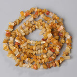Yellow Chip Gravel Beads Quartzs Citrines Chips 3-5MM