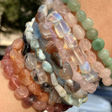 Irregular Agate Larimar Lapis Opal Tiger Eye Beads 8-10mm