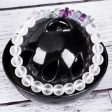 Irregular Stone Beaded Bracelet Matte Crystal Boho Jewelry