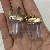 Irregular Fluorite Necklace Pendant Reiki Healing Chakra Jewelry