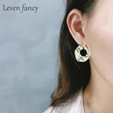 Nordic INS Minimalist Earrings 925 Silver Studs