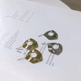 Nordic INS Minimalist Earrings 925 Silver Studs