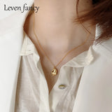Sterling Silver Overlapping Circle Necklace Double Pendant