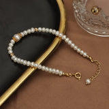 Natural Baroque Pearls Bracelet Small Beads Freshwater Pearl Jewelry