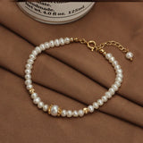Natural Baroque Pearls Bracelet Small Beads Freshwater Pearl Jewelry