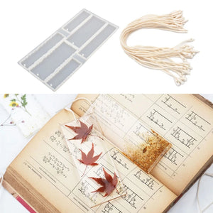 Irregular Bookmark Epoxy Resin Mold DIY Jewelry Crafts