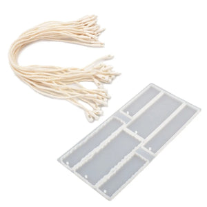Rectangle Bookmark Epoxy Resin Mold DIY Crafts