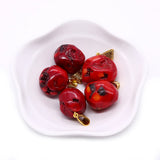 Red Coral and Sea Bamboo Pendants for DIY Jewelry Making