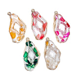 Retro Metal Eardrop Pendant Charms Jewelry 4pcs