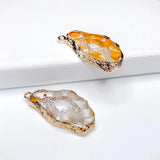 Retro Metal Eardrop Pendant Charms Jewelry 4pcs