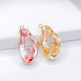Retro Metal Eardrop Pendant Charms Jewelry 4pcs