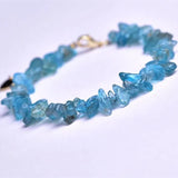 Rose Quartz Apatite Bracelet Natural Stone Crystal for Women Pink Spar