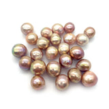 Irregular Round Beads Pearl Necklace for Jewelry Making DIY