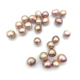 Irregular Round Beads Pearl Necklace for Jewelry Making DIY