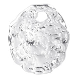 Irregular Round Charm Stainless Steel Charms For Jewelry Making