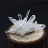 Irregular Natural Crystal Quartz Pendant Jewelry Making