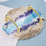 Silicone Resin Tray Mold with Handles N84D