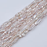 Irregular Shape Freshwater Pearl Beads 6.5-7mm