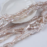 Irregular Shape Freshwater Pearl Beads 6.5-7mm