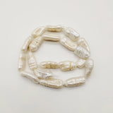 Natural Freshwater Pearl Pipa Beads High Punch Loose Beads for DIY Jewelry