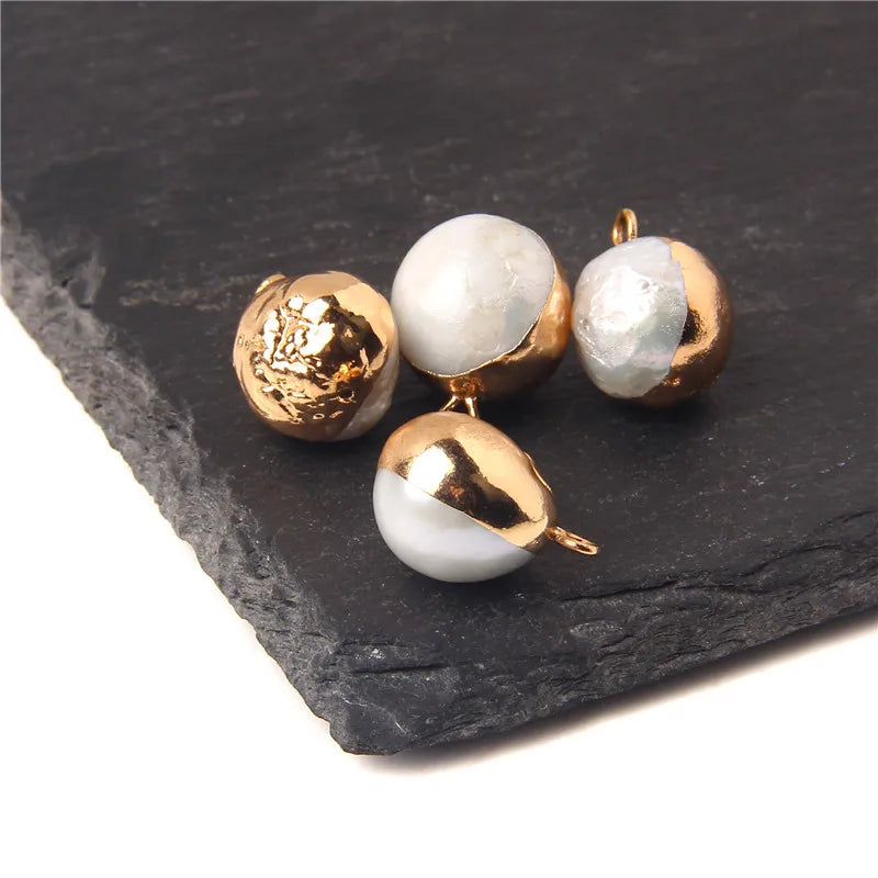 Baroque Pearl Pendant for Jewelry Making