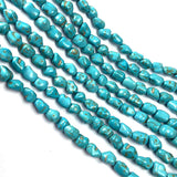 Irregular Shape Natural Stone Beads Turquoises Bracelet Necklace Jewelry
