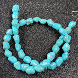 Irregular Shape Natural Stone Beads Turquoises Bracelet Necklace Jewelry