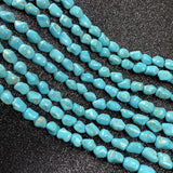 Irregular Shape Natural Stone Beads Turquoises Bracelet Necklace Jewelry
