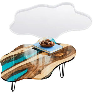 Irregular Shape Pendulum Ornament River Table Silicone Mold