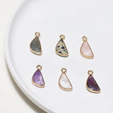 Speckled Stone Crystal Gem Bag Phnom Pendant DIY Jewelry