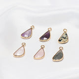 Speckled Stone Crystal Gem Bag Phnom Pendant DIY Jewelry