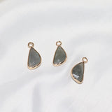 Speckled Stone Crystal Gem Bag Phnom Pendant DIY Jewelry