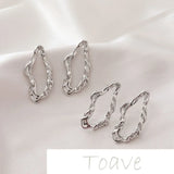Irregular Water Drop Earrings with Hole DIY Material