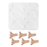 Shark Hair Clip Resin Mold DIY Crafts Jewelry Tools