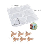 Shark Hair Pin Mold Resin Epoxy Barrette DIY Crafts Making