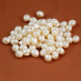 Irregular Peas Wrinkle Pearl Earrings DIY Accessories 10pcs