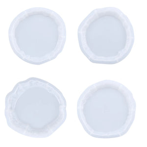Irregular Tray Coaster Mirror Silicone Mold for DIY Crystal Epoxy Resin Mold