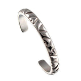 Irregular V Gear Cuff Bracelet Bangle