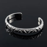 Irregular V Gear Cuff Bracelet Bangle