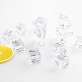 Irregular Acrylic Hand Earrings Transparent Candy Geometric Ice Accessories