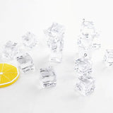Irregular Acrylic Hand Earrings Transparent Candy Geometric Ice Accessories