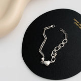 Vintage S925 Sterling Silver Bracelet with Ancient Fragrance for Women