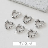 Diy Pearl Earrings Silver Needle