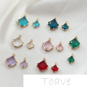 Drop Size Rhinestone Pendant Earrings Necklace Material