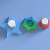 Epoxy Resin Irregular Star Silica Gel Mold for Tray Ornaments Storage