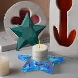 Epoxy Resin Irregular Star Silica Gel Mold for Tray Ornaments Storage
