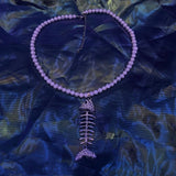 Irregular Pearl Necklace Female Ins Hip-Hop Accessories Net Red High-Level