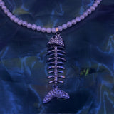 Irregular Pearl Necklace Female Ins Hip-Hop Accessories Net Red High-Level