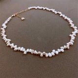 Irregular Freshwater Pearl Necklace
