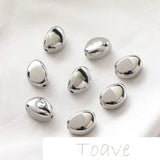 Semicircular Water Droplets Resin Earrings